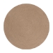 bali & pari Lapis Handwoven Jute Coffee Table - Boho Round Centerpiece with Natural Fiber Texture, Handcrafted Coastal Design for Living Room or Lounge Spaces - F248-FT9-Seagrass-Round-Coffee Table