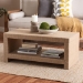 bali & pari Adaya Handwoven Jute Coffee Table - Rectangular Living Room Center Table with Open Shelf Storage, Handcrafted Boho Accent Furniture - F248-FT11-Seagrass-Rectangular-Coffee Table
