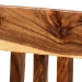 bali & pari Luli Suar Wood Counter Stool - Handcrafted Solid Wood Stool with Backrest, Rustic Modern Seating for Kitchen Island or Dining Area - Luli-Natural/Wooden-CS