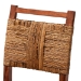 bali & pari Chabela Handwoven Seagrass Dining Chair Set of 2- Solid Mango Wood Frame with Woven Seat and Backrest, Rustic Boho Style Kitchen or Dining Room Seating, Brown - Cordoba-Type B-Light Brown Wood/Natural Weave-DC-KD Box