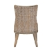 bali & pari Derris Natural Rattan Dining Chair with Cushion - Tall Wingback Side Chair with Solid Mango Wood Legs, Boho Coastal Style for Kitchen or Dining Room Seating, Greywashed - MD-39817-KB Derris-Grey Natural Rattan-DC