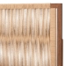 bali & pari Holitz Natural Rope Woven Headboard - Mountable Bed Backboard with Bayur Wood Frame, Modern Boho Accent for Bedroom Decor, King - Holtiz-Medium tone (NAT02)-Headboard King
