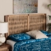 bali & pari Holitz Natural Rope Woven Headboard - Mountable Bed Backboard with Bayur Wood Frame, Modern Boho Accent for Bedroom Decor, King - Holtiz-Medium tone (NAT02)-Headboard King