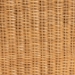 bali & pari Carina Natural Rattan Barrel Dining Chair - Handwoven Wicker Accent Chair with Curved Backrest and Removable Cushion, Coastal Boho Kitchen or Dining Room Seating - Palm-Light Honey/Rattan-Cushioned-Barrel-DC