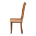 bali & pari Luan Suar Wood Dining Chair - Handcrafted Solid Wood Seat with Mosaic Backrest Inlay, Rustic Modern Accent Chair for Kitchen or Dining Room - Luan-Natural/Wooden-DC