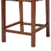 bali & pari Chabela Seagrass Counter Stool Set of 2 - Solid Mango Wood Frame with Woven Seat and Backrest, Rustic Boho Style Dining or Kitchen Island Seating, Brown - Luanda-Type B-Light Brown Wood/Natural Weave-CS-KD Box