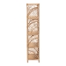 bali & pari Baara Natural Rattan 4-Tier Display Shelf - Handcrafted Bookcase with Openwork Side Panels, Boho Coastal Design for Living Room or Bedroom - WS147-Natural Rattan-Tall Shelf