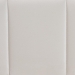 Baxton Studio Granger Velvet Upholstered Platform Bed with Channel Tufted Headboard, Modern Low Profile Bed Frame, Alabaster White, Queen - BBT61347-Alabaster White Velvet/White Washed Oak-Queen