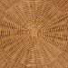 bali & pari Jayana Natural Rattan Round End Table - Handwoven Wicker Accent Table with Open Frame Base, Lightweight Coastal Boho Side Table for Living Room or Patio - DC20058-Light Honey Rattan-ET