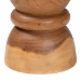 bali & pari Bancroft Solid Suar Wood Side Table - Handcrafted Sculptural End Table with Hourglass Design, Modern Boho Style for Living Room or Bedroom - Suar S/T 002-Natural-Side Table