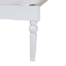 Baxton Studio Lucera Bobbin Twin-To-King Expandable Daybed - Wood Bed Frame with Turned Spindle Detailing, Classic Style Sofa Bed for Bedroom or Guest Room, White - MG0110-5-White-Twin to King-Daybed