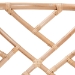 bali & pari Padma Natural Rattan Dining Chair - Handwoven Barrel Accent Chair with Bamboo-Style Frame and Lattice Detail for Boho, Coastal, or Tropical Dining or Lounge Area - Padma-Natural/Rattan-Cushion-DC