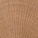 bali & pari Callias Natural Rattan Scalloped Headboard with Sunburst Weave - Coastal Boho Wicker Bed Backdrop for Bedroom Decor, Queen - WS152 Scalloped Natural Rattan-Queen-HB