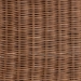 bali & pari Detta Natural Rattan Footstool with Cushion - Handwoven Wicker Ottoman with Scalloped Skirt Base for Coastal Lounge or Sunroom Seating - Detta-Peanut Brown-Rattan-Cushion-Stool