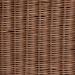 bali & pari Detta Natural Rattan Sofa with Cushion - Handwoven Wicker Settee with Rolled Arms and Scalloped Skirt Base, Boho Coastal Style for Sunroom or Lounge - Detta-Peanut Brown-Rattan-Cushion-Sofa