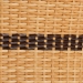 bali & pari Elma Rattan Counter Stool with Cushion - Barrel-Back Counter Chair with Synthetic Woven and Natural Rattan Frame, Boho Coastal Style Seating for Kitchen or Lounge - Elma-Natural/Brown Stripes-Rattan-Cushion-CS