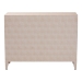 Baxton Studio Nira Faux Shagreen Storage Cabinet - Contemporary 2-Door Accent Sideboard with Sleek Metal Handles, for Entryway or Living Room - JY24B281-Beige Faux Shagreen-Cabinet