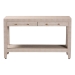 Baxton Studio Nira Faux Shagreen Console Table - Contemporary Accent Display Piece with 2 Drawers and Open Shelf, Storage Solution for Entryway or Living Room - JY24B282-Beige Faux Shagreen-Console Table