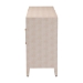 Baxton Studio Nira Faux Shagreen Sideboard  -  Contemporary 3-Door Buffet Storage Cabinet with Sleek Handles for Dining Room or Living Room - JY24B283-Beige Faux Shagreen-Cabinet