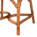 bali & pari Alondra Natural Rattan Dining Chair - Handwoven Wicker Side Chair with Removable Cushion, Coastal Boho Kitchen or Dining Room Seating - Alondra-Light Honey/Rattan-No Arm-Cushion-DC