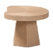 bali & pari Lenka Natural Jute Coffee Table - Textured Handwoven Cocktail Table with Sculptural Base and Irregular Top for Living Room or Lounge - F2410-FT1-Jute-CT