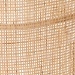 bali & pari Fiore Natural Rattan Bed Frame - Handwoven Wicker Headboard and Footboard with Curved Corners, Boho Coastal Natural Bedroom Furniture, Queen - Fiore-Natural/Rattan-Queen