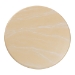 bali & pari Aponi Marbled Resin Coffee Table - Sculptural Center Table with Round Top and Pedestal Base, Modern Contemporary Statement Furniture, Cream - Aponi-Cream Marbled Resin-CT