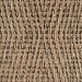 bali & pari Amber Seagrass Accent Bench - Handwoven Natural Fiber Stool with Black Wood Frame, Compact Coastal Boho Seating for Living Room or Entryway - Amber-Natural/Black Matte-Wooden/Seagrass-Bench