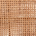 bali & pari Lesia Natural Rattan Counter Stool with Cushion - Handwoven Wicker Stool with Mahogany Wood Frame, Coastal Boho Style for Kitchen Island or Bar Seating - Lesia-MDN-Mahogany-Cushion-CS