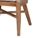 bali & pari Jasper Seagrass Dining Chair with Mahogany Wood Frame - Coastal Accent Chair with Woven Wingback and Cushioned Seat for Dining Room or Kitchen, Whitewash - MD-39836 Jasper-White Wash-Cushion-DC