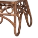 bali & pari Rivan Natural Rattan Dining Chair - Handcrafted Wicker Accent Chair with Woven Back and Cushioned Seat, Boho Coastal Seating for Dining Room or Kitchen - Rivan-Light Brown Rattan-Cushion-DC