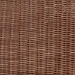 bali & pari Rivan Natural Rattan Dining Chair - Handcrafted Wicker Accent Chair with Woven Back and Cushioned Seat, Boho Coastal Seating for Dining Room or Kitchen - Rivan-Light Brown Rattan-Cushion-DC