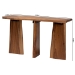 bali & pari Caruso Suar Wood Console Table - Live Edge Statement Table for Entryway or Living Room - Chen-Natural/Wooden-Console Table-KD-Box