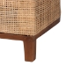 bali & pari Edda Natural Rattan Sofa with Upholstered Cushions - Coastal Style 3-Seater Couch for Living Room or Sunroom - Edda-Natural-Rattan/Wooden-Cushion-Sofa
