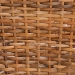 bali & pari Tara 2-Piece Natural Rattan Dining Chair - Handwoven Wicker Armchair with Curved Backrest, Boho Coastal Seating - Tara-Brown Rattan/Natural-DC