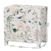 Baxton Studio Connery Floral  End Table - 3-Drawer Decorative Accent Storage Cabinet - JY25A010-Floral Printed Canvas-Wooden-ET