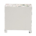 Baxton Studio Connery Floral  End Table - 3-Drawer Decorative Accent Storage Cabinet - JY25A010-Floral Printed Canvas-Wooden-ET
