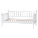 Baxton Studio Laurent Daybed - Spindle Platform Bed Frame with Bamboo-Style Turned Posts, Classic Cottage Farmhouse Furniture, Twin, White - MG0258-1-White-Daybed-Twin
