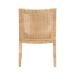 bali & pari Alexis Natural Rattan Dining Chair - Handcrafted Wingback Accent Chair with Woven Back and Removable Seat Cushion, Coastal Boho Seating for Kitchen or Dining Room - Alexis-Light Honey Rattan-Cushion-DC