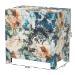 Baxton Studio Adeline End Table with Printed Nature Motif - 3-Drawer Storage Cabinet with Gold Knobs - JY25A011-Birds in Tree Printed Canvas-Wooden-ET