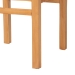 bali & pari Pava Woven Seagrass Bar Stool - Solid Mahogany Wood Stool with Textured Back, Coastal Boho Seating for Kitchen or Lounge, Bar Height - MD-39883-Honey Wooden-Cushion-BS