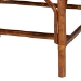 bali & pari Ramos Marbled Tortoise Natural Rattan and Seagrass Armchair - Handwoven Wicker Chair, Rustic Boho Accent Seating for Living Room or Lounge - WS203-Tortoise Rattan-CC