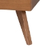 Baxton Studio Chinedu Platform Bed - Mid-Century Modern Bed with Cutout Headboard and Rounded Legs for Modern or Boho Bedrooms, Queen - Chinedu-Ash Walnut-Queen