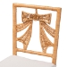 bali & pari Abia Natural Rattan 2-Piece Dining Chair Set - Handwoven Wicker Accent Side Chair with Bow and Ribbon Design, Artisanal Seating for Kitchen or Dining Room - Abia/Bow Tie-Light Honey Rattan-Cushion-DC