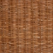 bali & pari Papina Natural Rattan Pet Bed with Scalloped Sides - Handwoven Wicker Enclosed Lounge Bed for Dogs and Cats with Removable Cushion, 31.5" - DC1122-Natural Rattan-Lg-Cushion-Pet Bed