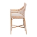 bali & pari Allen Natural Rattan Counter Stool - Handwoven Wicker Stool with Lattice Back and Removable Cushion, Counter Height Seating for Kitchen Island or Lounge - Allen-White Washed Rattan-Cushion-CS