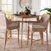 bali & pari Allen Natural Rattan Counter Stool - Handwoven Wicker Stool with Lattice Back and Removable Cushion, Counter Height Seating for Kitchen Island or Lounge - Allen-White Washed Rattan-Cushion-CS