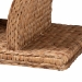 bali & pari Alyssa Seagrass Console Table - Handwoven Display Table with Sculptural Frame for Entryway, Hallway, or Living Room - Alyssa-Rattan/Abaca-Console Tables