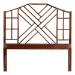 bali & pari Kachiri Marbled Tortoise Natural Rattan Headboard - Handcrafted Coastal Boho Style Bedroom Backdrop, King - WS189-Tortoise/Rattan-King-HB