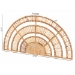 bali & pari Luna Natural Rattan Headboard - Handwoven Wicker Wall-Mount Headboard in Half-Moon Shape, Coastal Boho Bedroom Backdrop, Queen - MD39885-Luna-Natural Rattan-Queen-HB